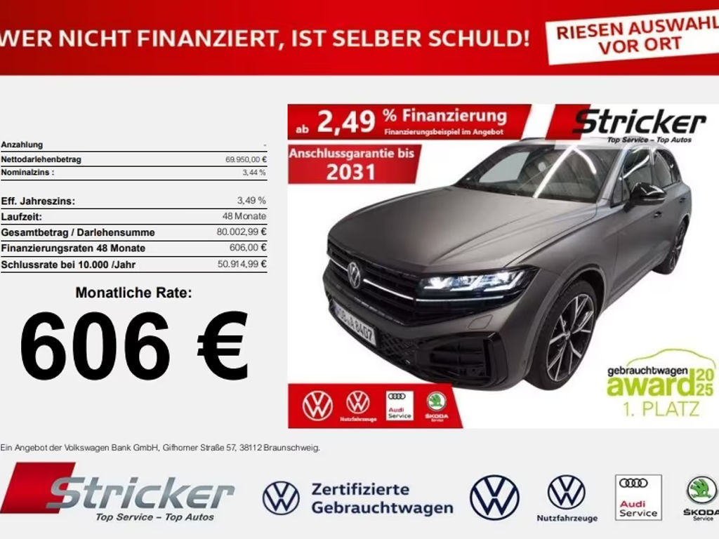 Volkswagen Touareg Style R-Line 3.0 V6 TDI