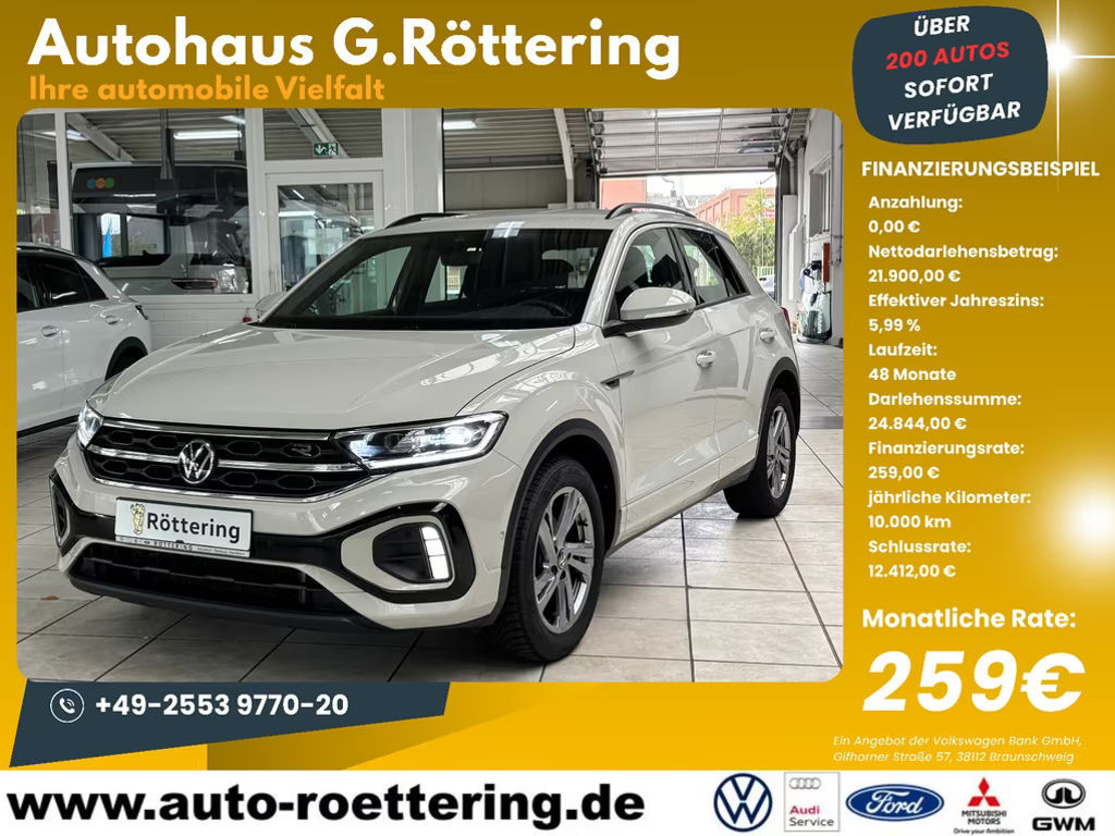 Volkswagen T-Roc DSG R-Line 1.5 TSI