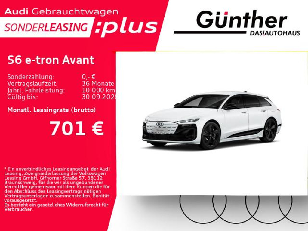 Audi S6 e-tron Avant
