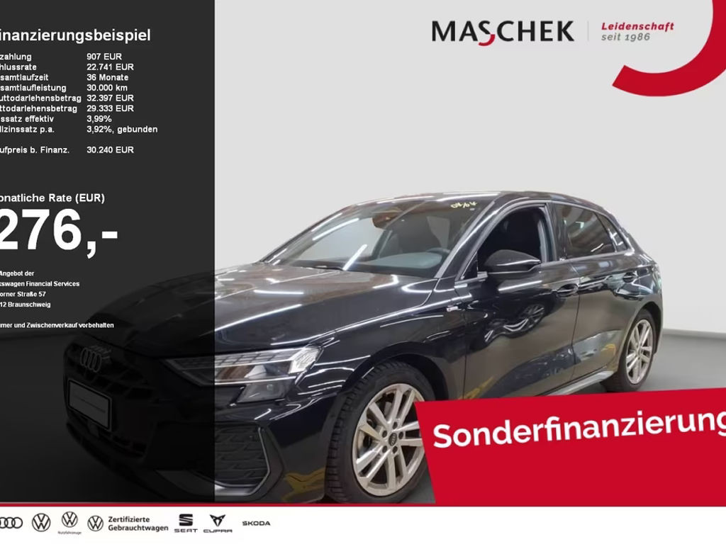 Audi A3 Sportback Sedan S-Line