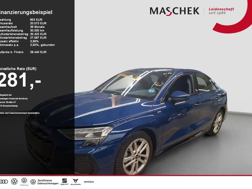 Audi A3 Sedan S-Line S-Tronic