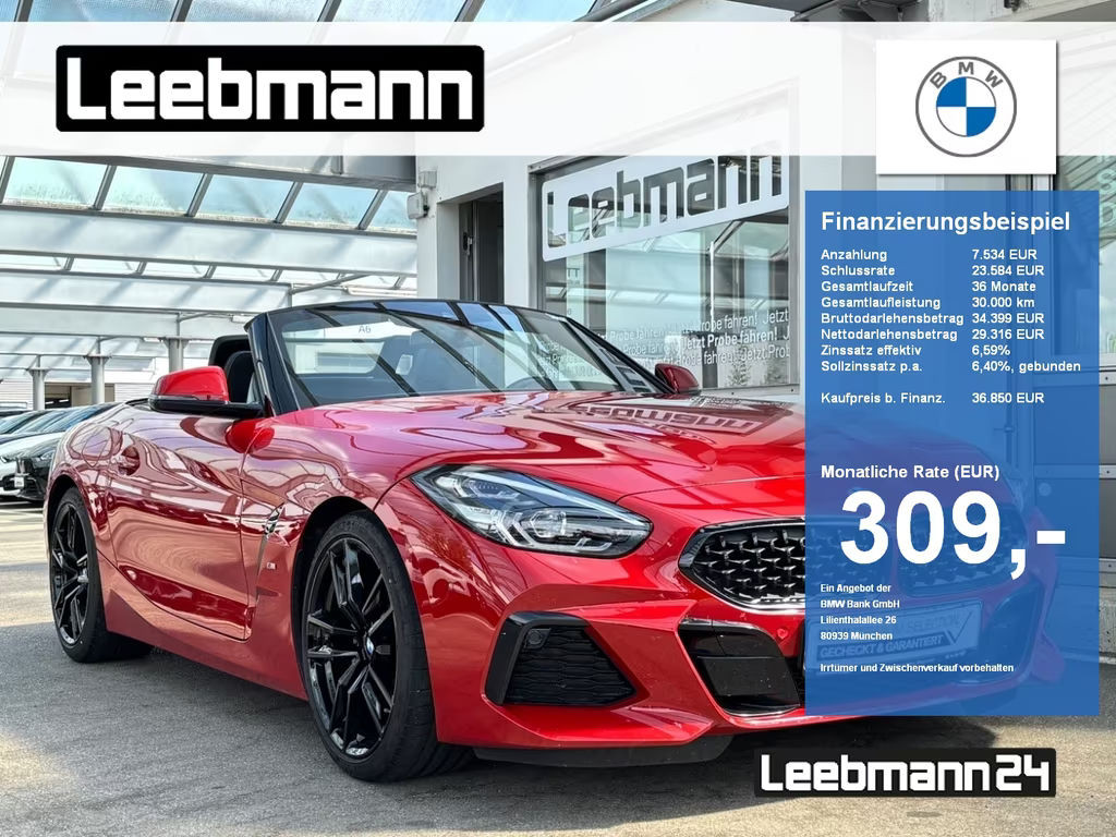BMW Z4 M-Sport Cabrio Roadster sDrive20i