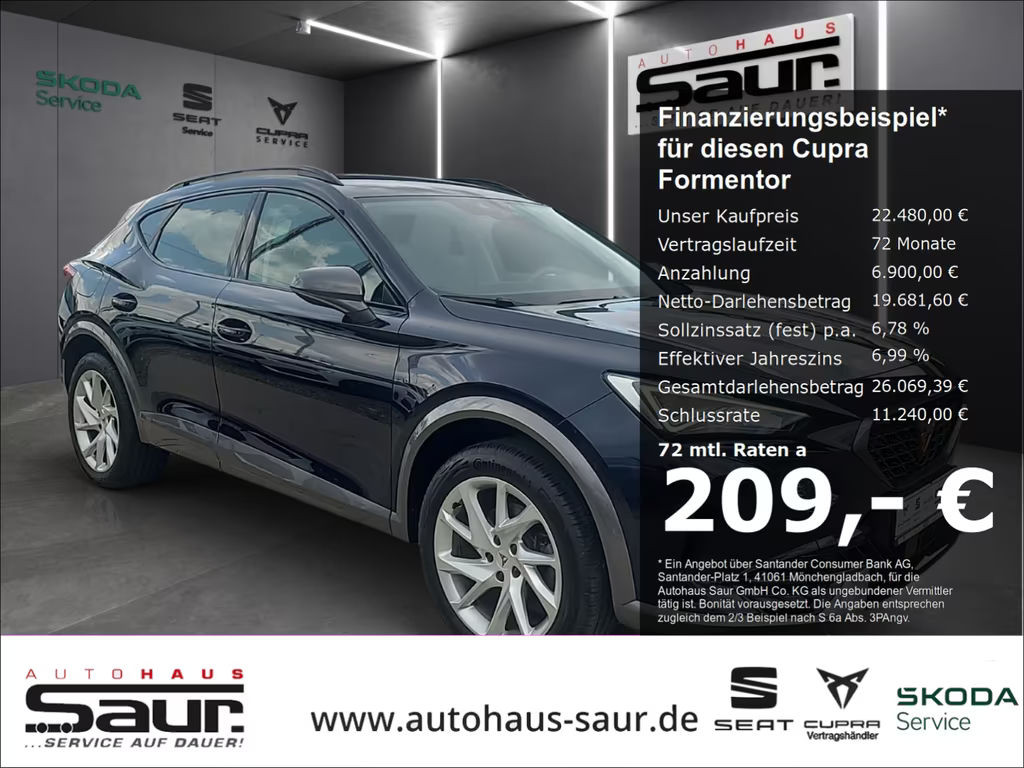 Cupra Formentor 1.5 TSI