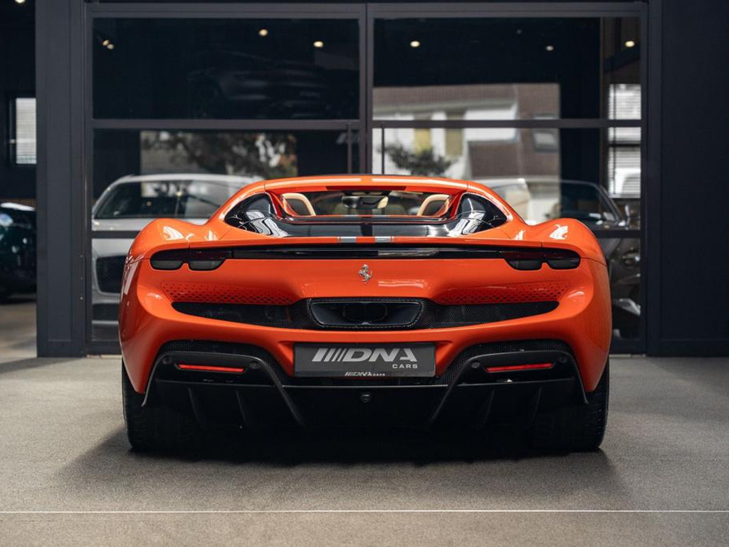 Ferrari 296 GTS Rosso Dino Lift JBL Matte Carbon Airbush