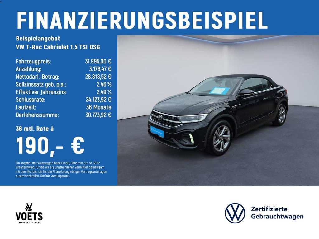 Volkswagen T-Roc DSG Cabriolet R-Line 1.5 TSI