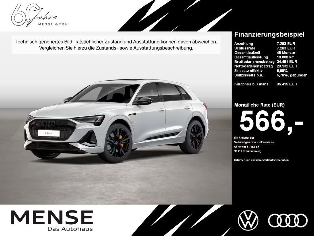 Audi e-tron Quattro Black Edition 55