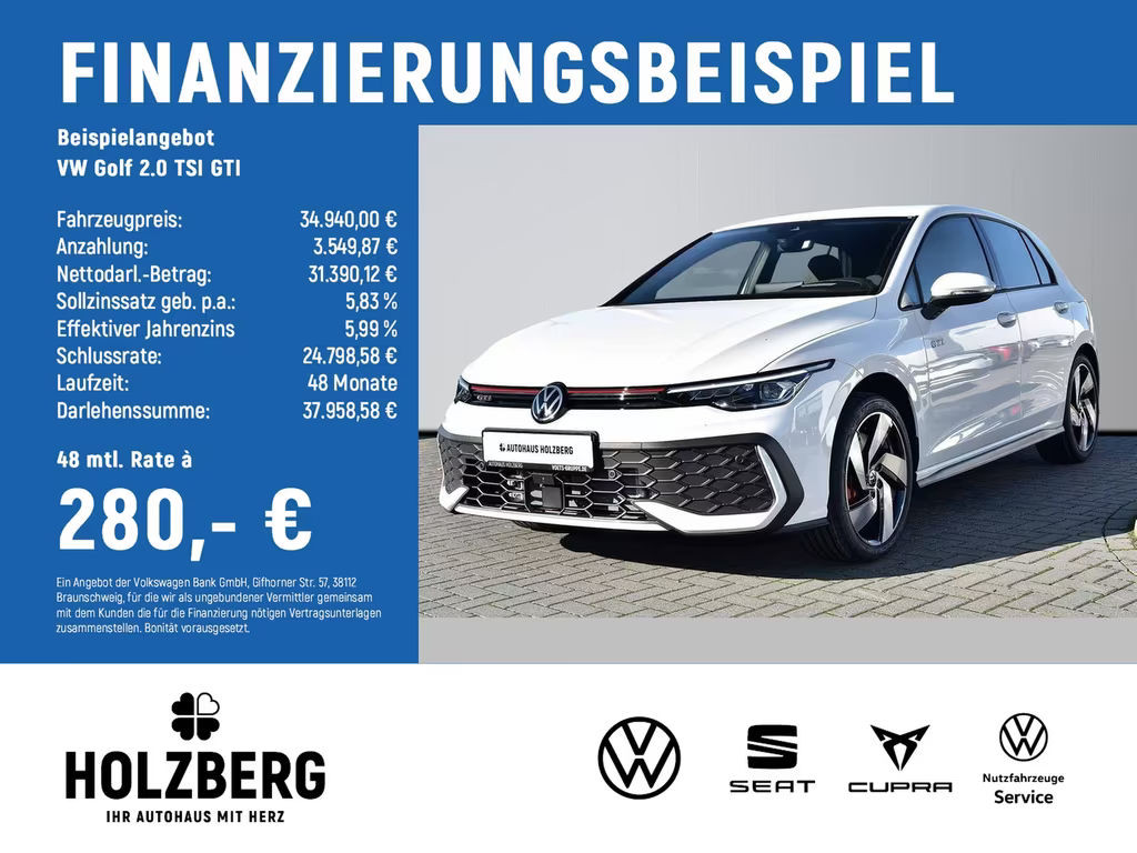 Volkswagen Golf Business GTI 2.0 TSI
