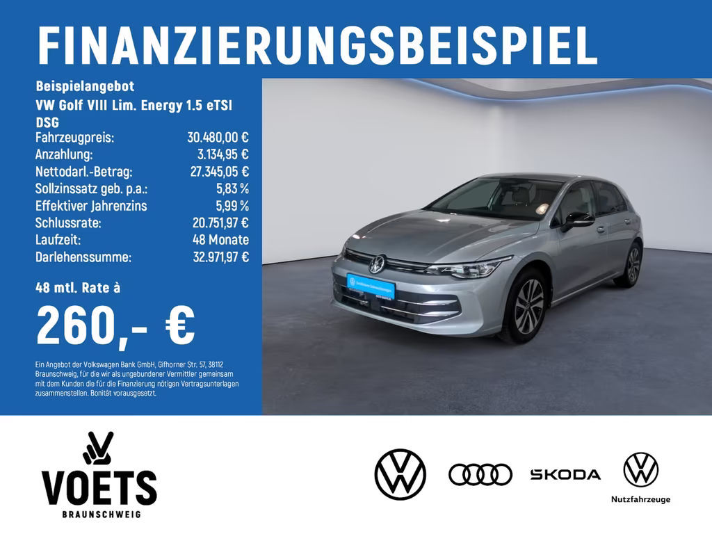 Volkswagen Golf DSG Golf VIII 1.5 eTSI