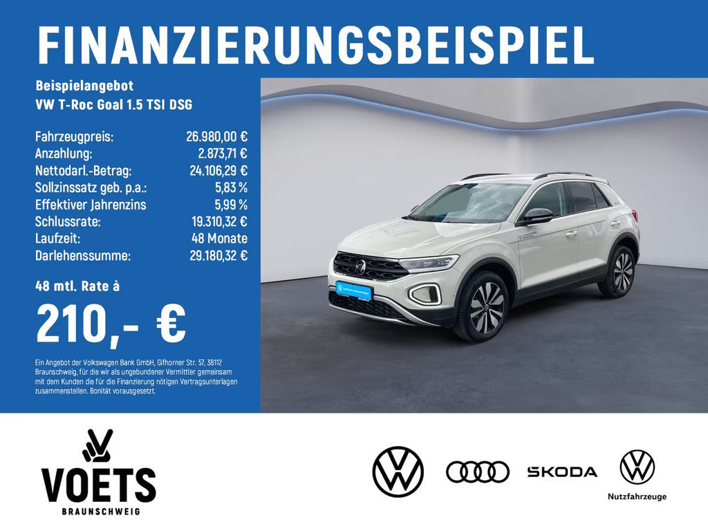 Volkswagen T-Roc DSG 1.5 TSI