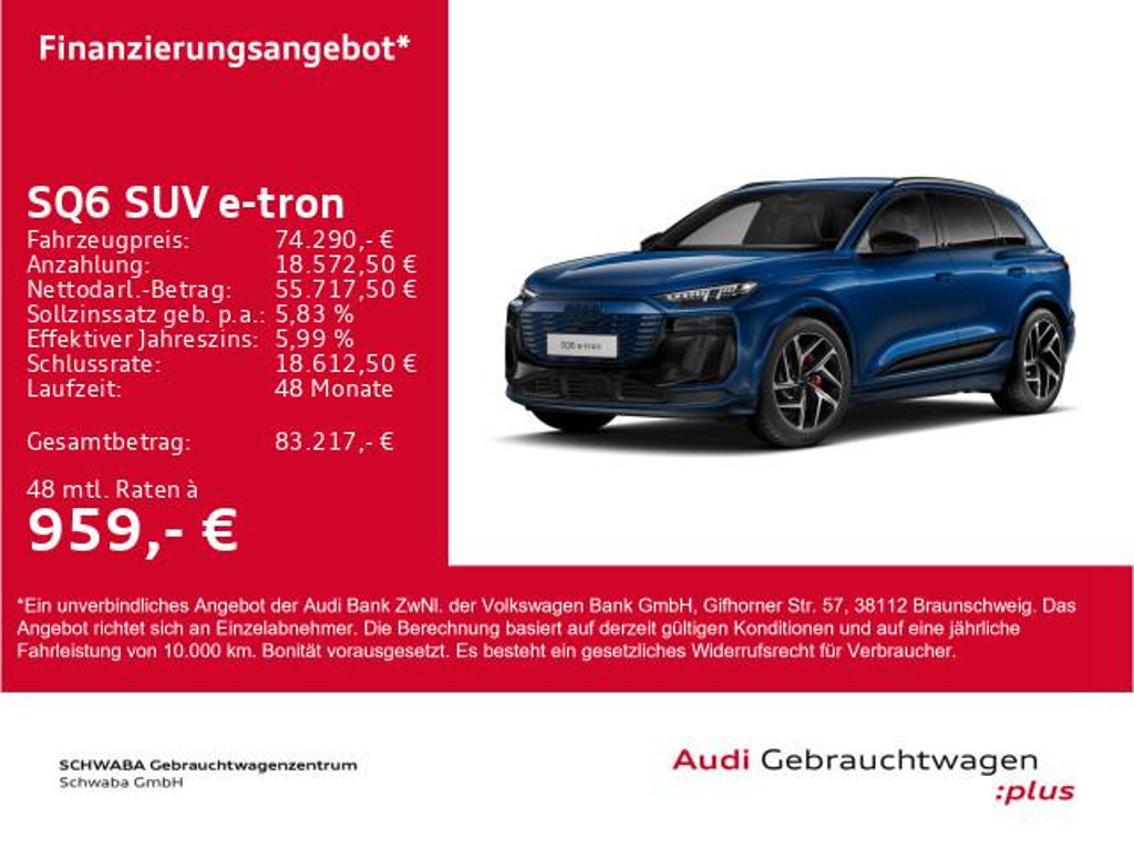 Audi SQ6 e-tron
