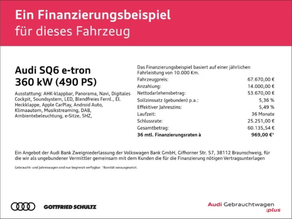Audi SQ6 e-tron