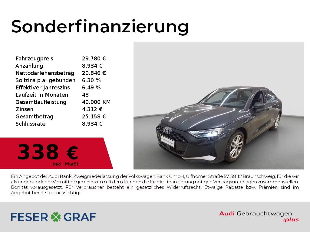 Audi A3 Sedan S-Tronic