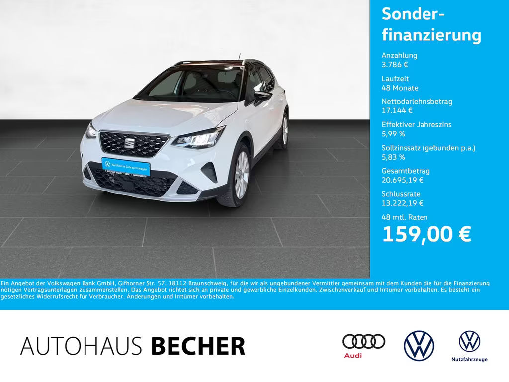 Seat Arona 1.0 TSI DSG