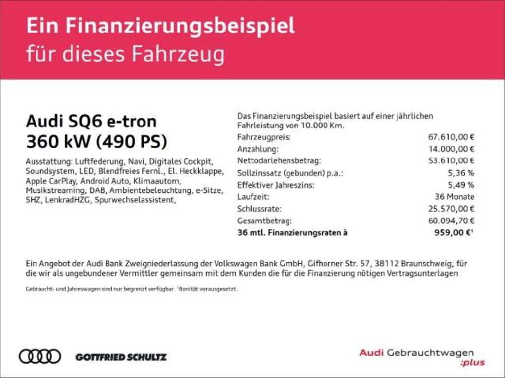 Audi SQ6 e-tron