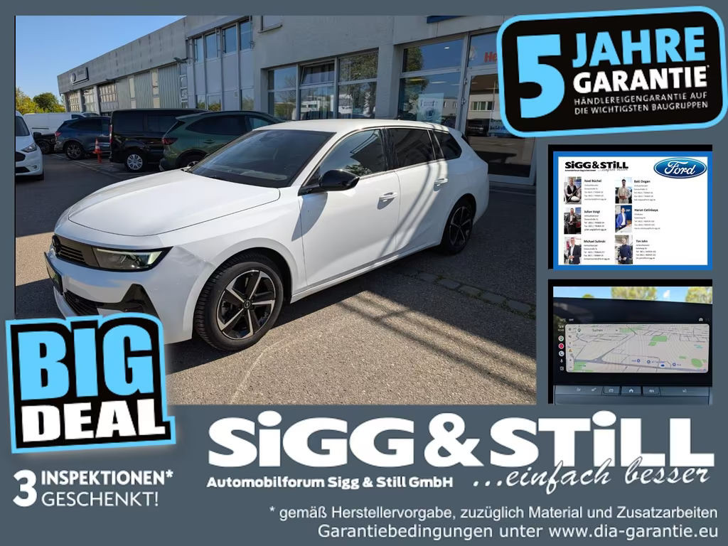 Opel Astra Sports Tourer Grand Sport 1.2 Turbo Turbo GS-Line