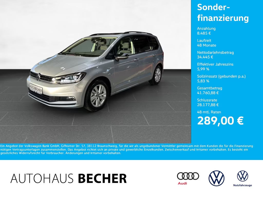 Volkswagen Touran DSG Highline 1.5 TSI