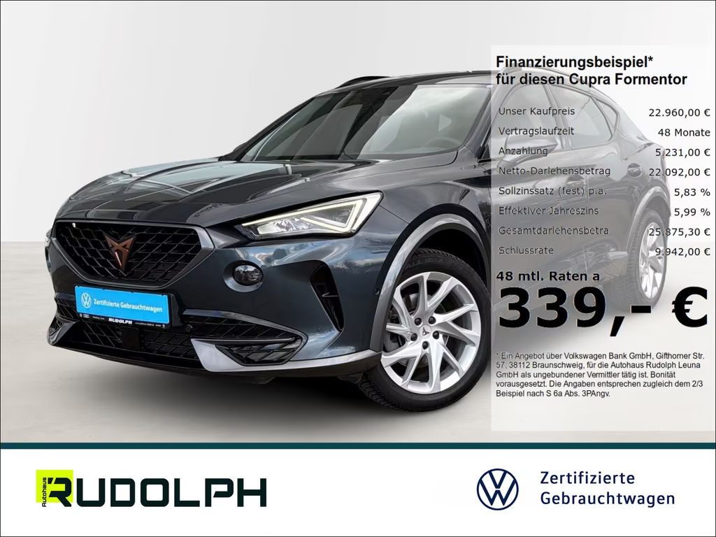 Cupra Formentor 1.5 TSI DSG