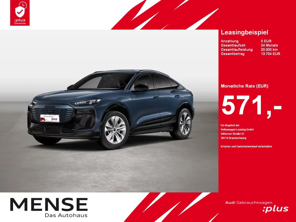 Audi Q6 e-tron Sportback Quattro S-Line