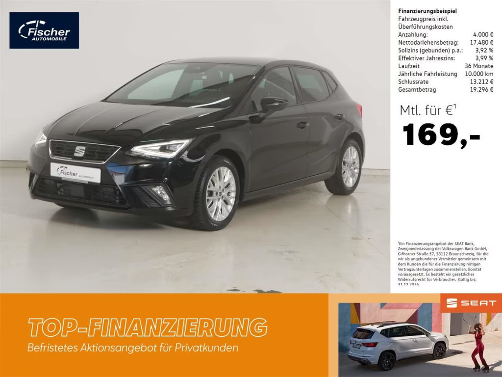 Seat Ibiza FR-lijn 1.0 TSI