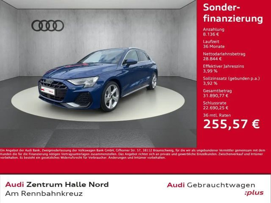 Audi A3 Sportback S-Line S-Tronic 30 TFSI