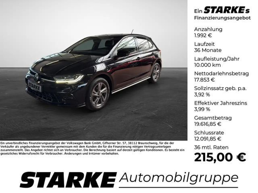 Volkswagen Polo DSG R-Line 1.0 TSI