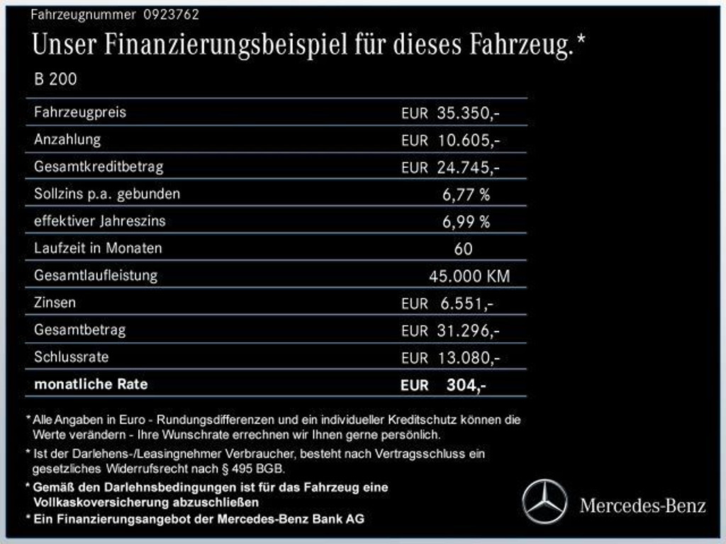 Mercedes-Benz B-Klasse
