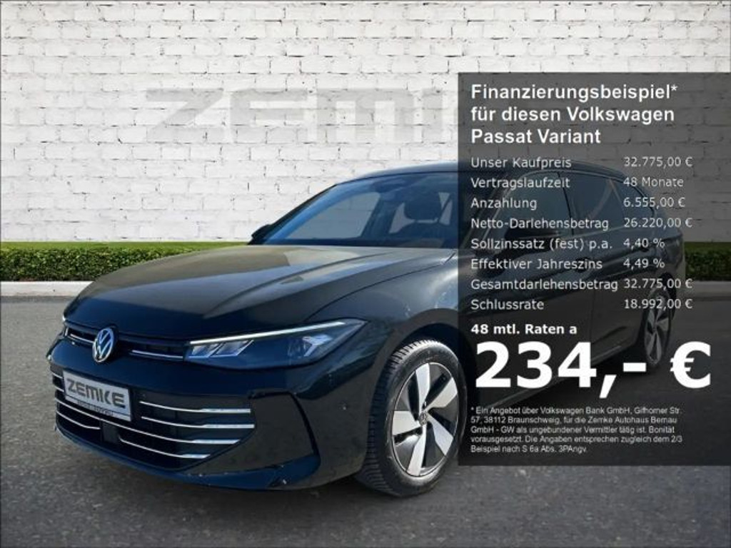 Volkswagen Passat Business DSG Variant 1.5 eTSI