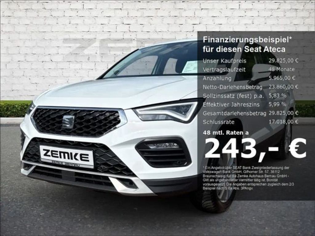 Seat Ateca Style 1.5 TSI DSG
