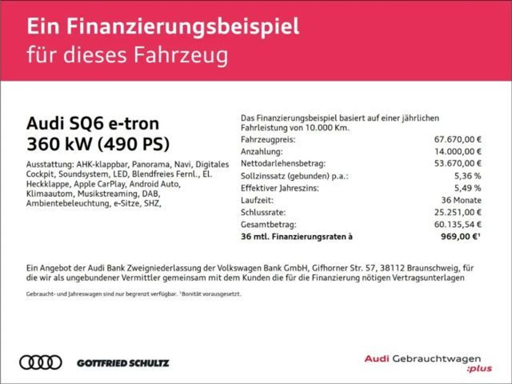 Audi SQ6 e-tron