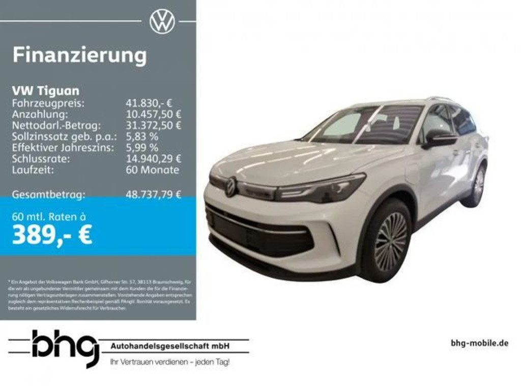 Volkswagen Tiguan DSG eHybrid