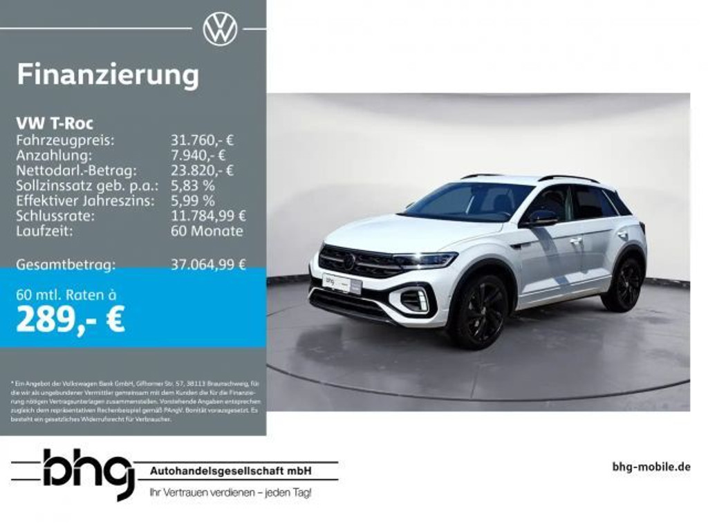 Volkswagen T-Roc DSG R-Line 1.5 TSI