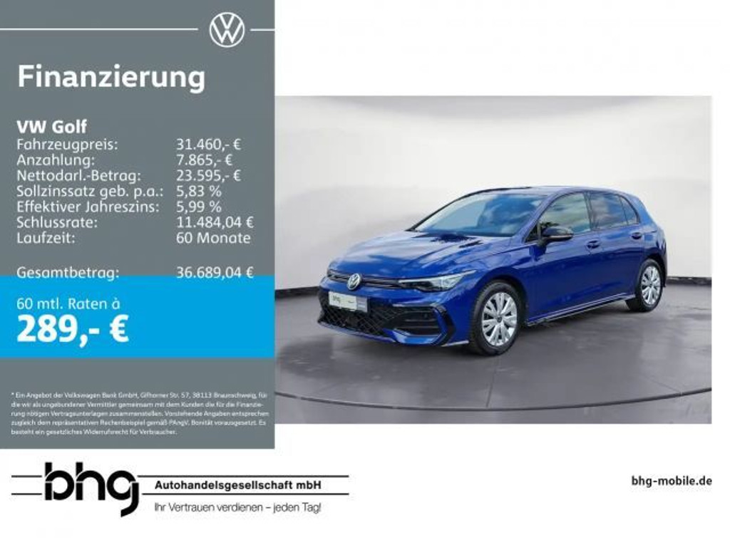Volkswagen Golf DSG R-Line 2.0 TDI
