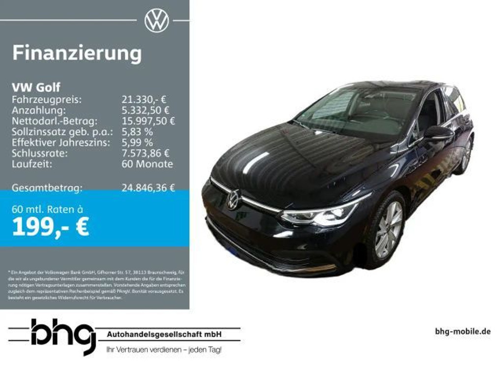 Volkswagen Golf Life 1.5 TSI
