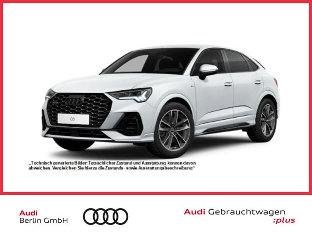 Audi Q3 Sportback Quattro S-Line S-Tronic 40 TFSI