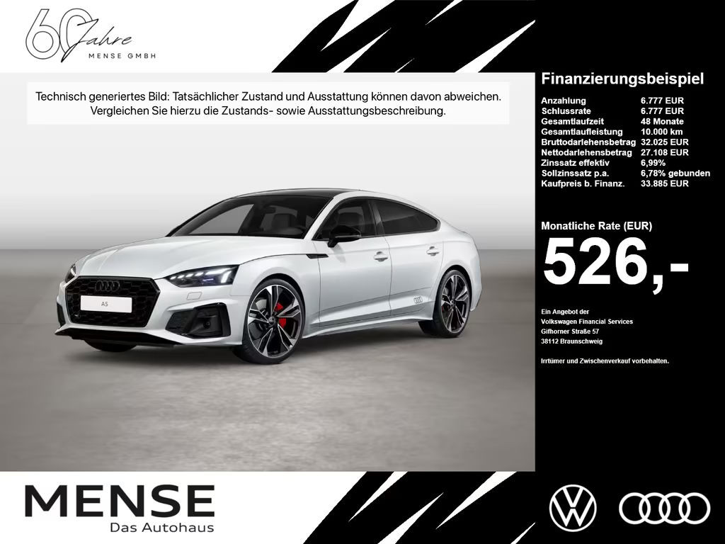 Audi A5 Sportback Business S-Line S-Tronic 40 TDI