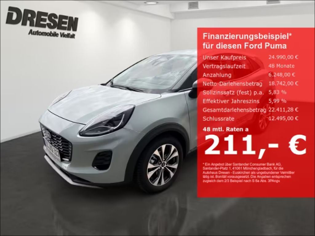 Ford Puma EcoBoost Titanium