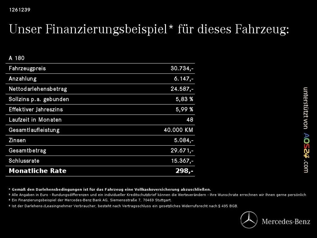 Mercedes-Benz A-Klasse