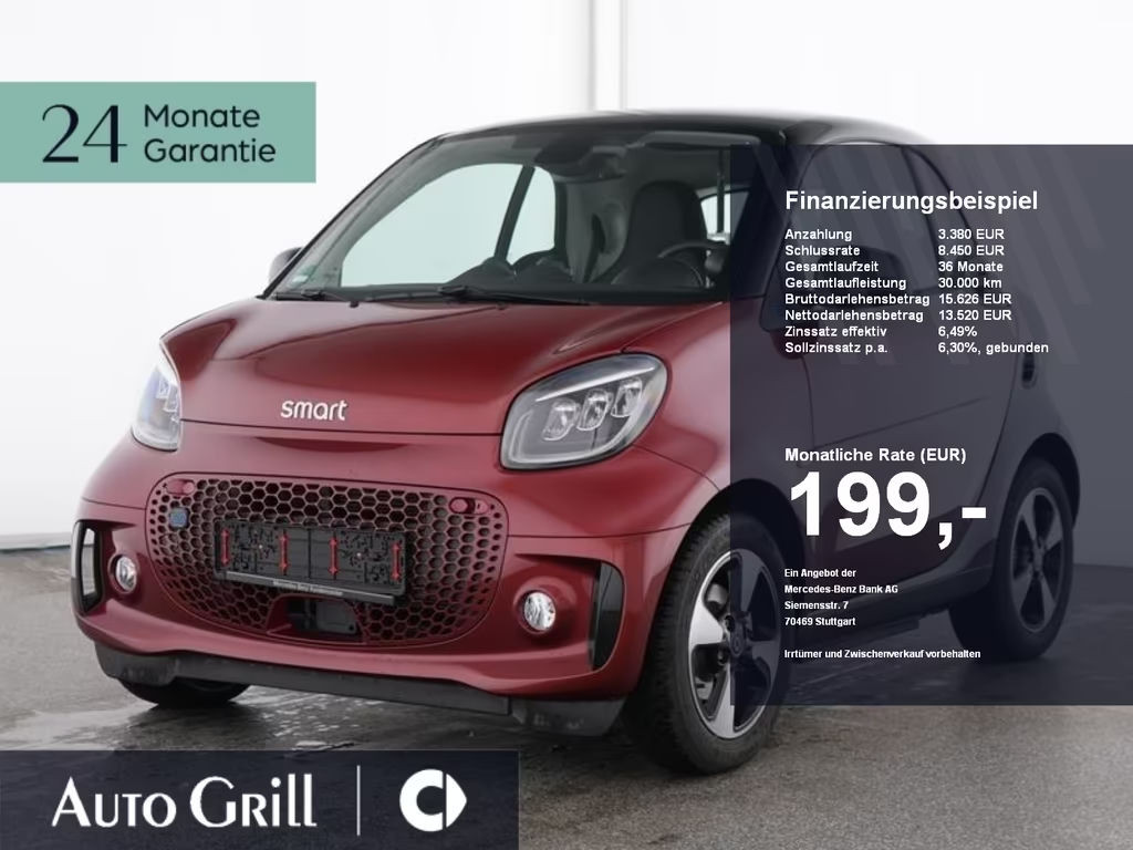 Smart EQ fortwo EQ fortwo nur4306km-Gelegenheit 2 JahreGarantie