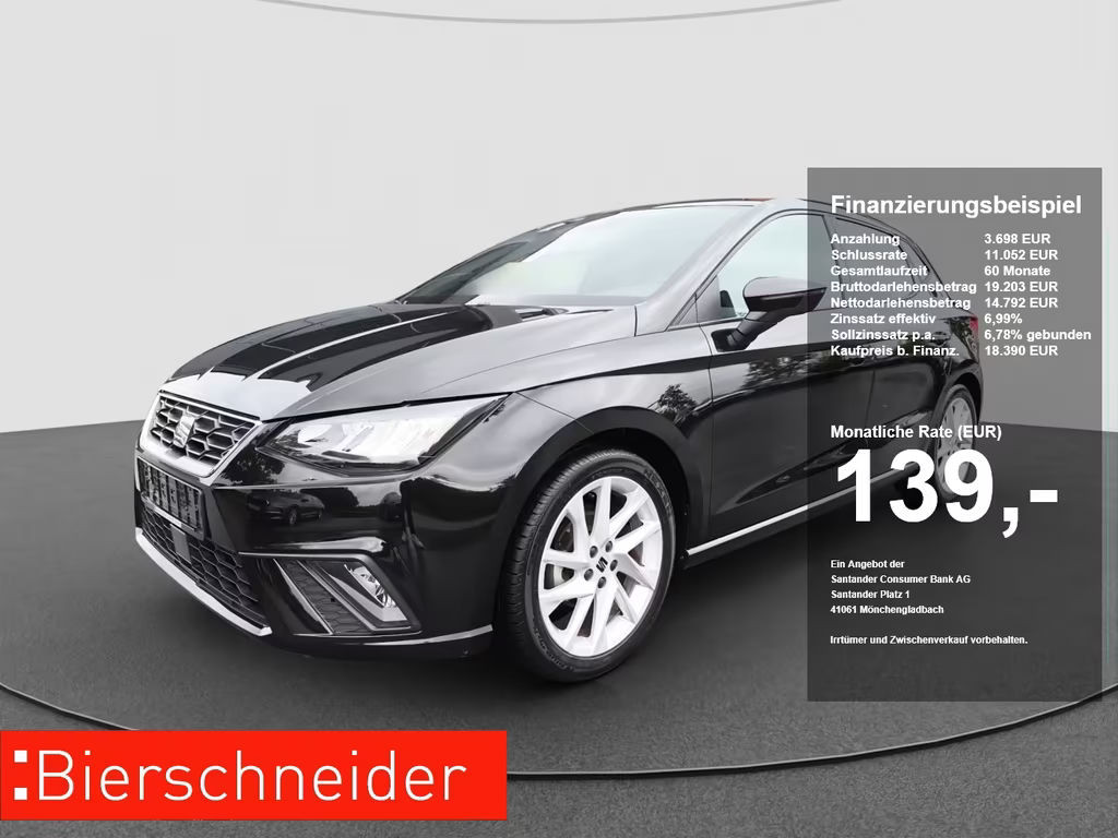 Seat Ibiza FR-lijn 1.0 TSI