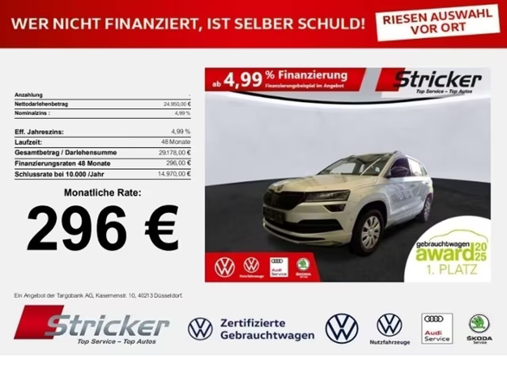 Skoda Karoq Sportline 1.5 TSI