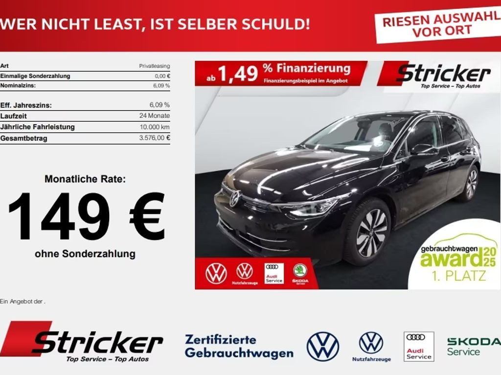 Volkswagen Golf DSG 1.5 eTSI