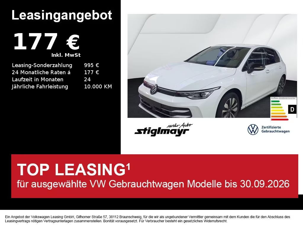 Volkswagen Golf DSG 1.5 eTSI