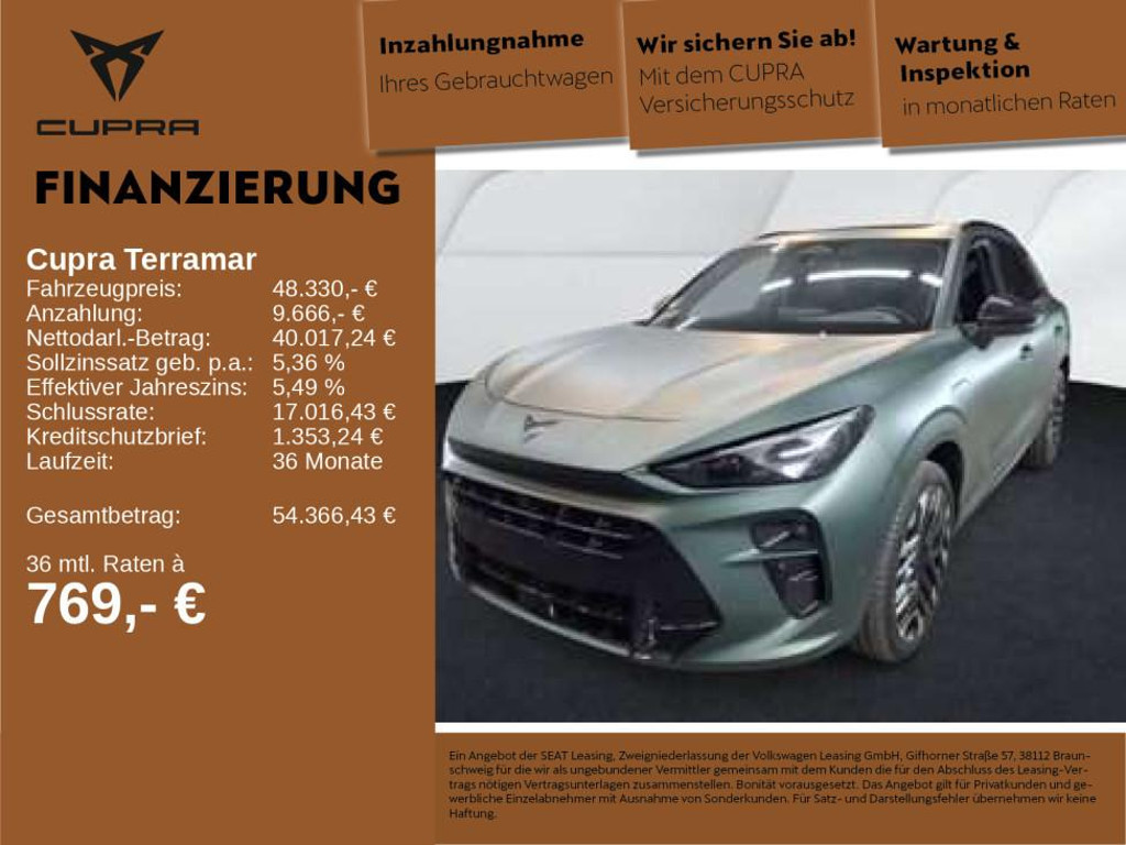 Cupra Terramar VZ 1.5 e-Hybrid e-Hybrid