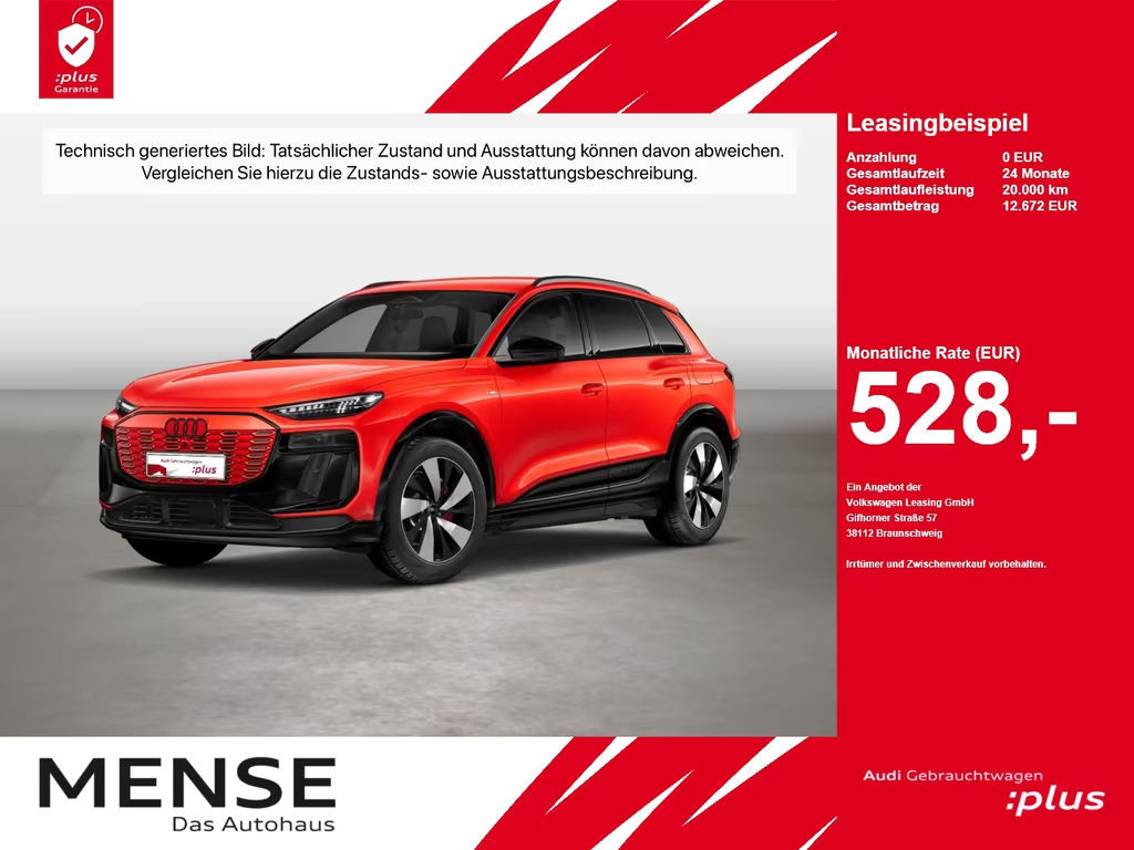 Audi Q6 e-tron S-Line Performance