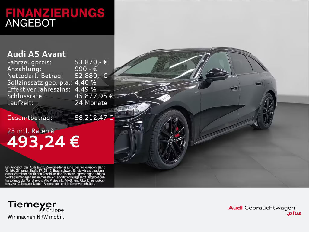 Audi A5 Avant Quattro S-Line Hybride