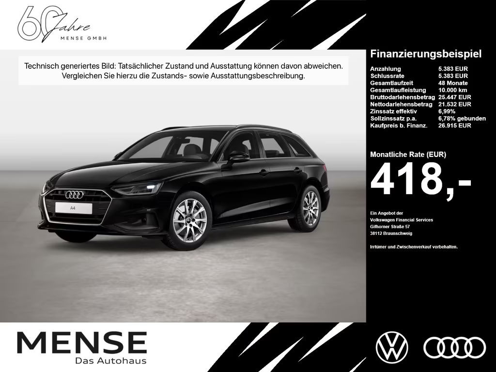Audi A4 Avant S-Tronic 40 TFSI