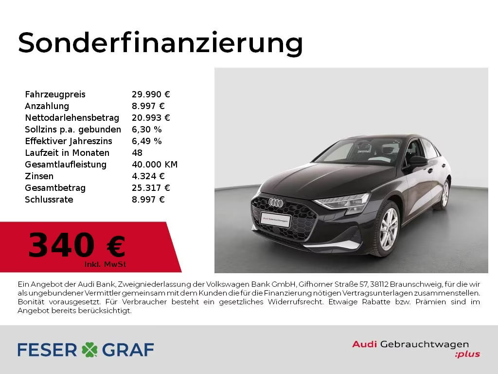 Audi A3 Sedan S-Tronic
