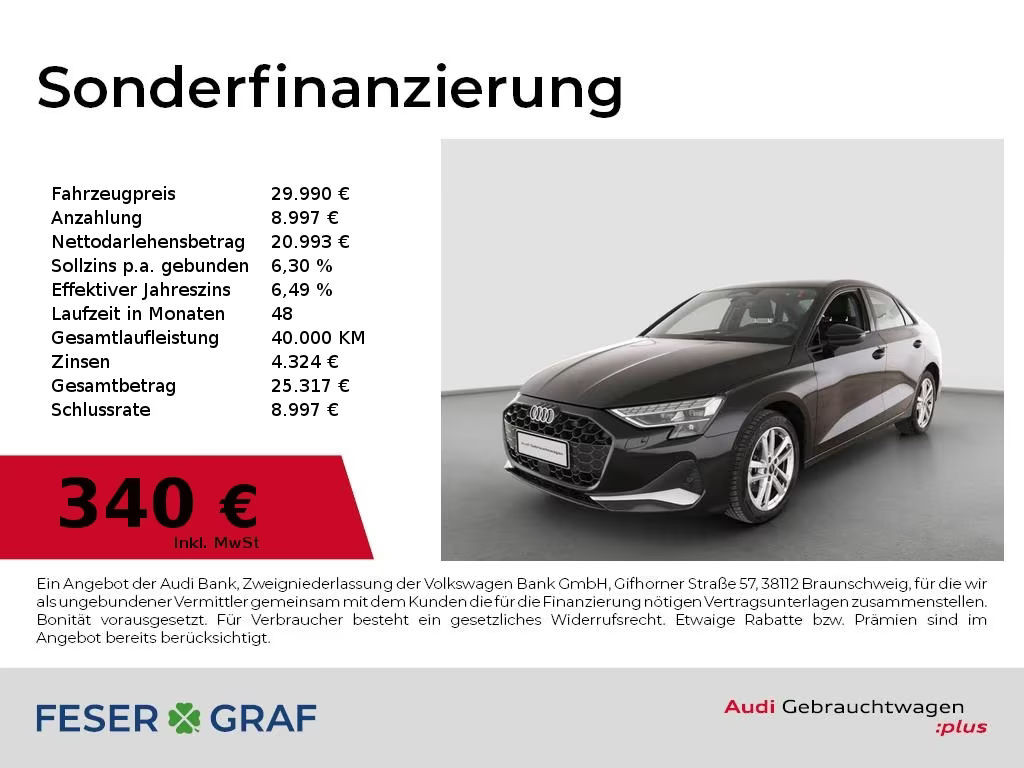 Audi A3 Sedan S-Tronic