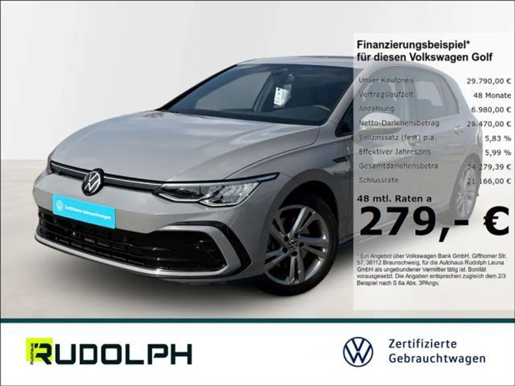 Volkswagen Golf 4Motion DSG R-Line Golf VIII 2.0 TSI