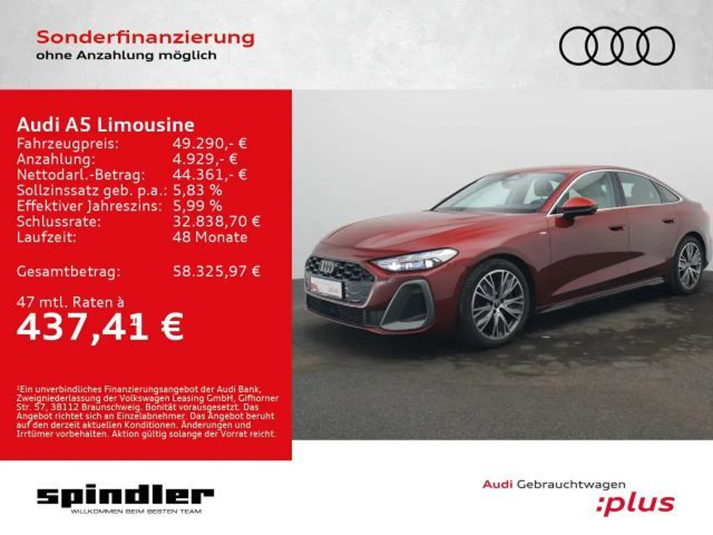 Audi A5 Quattro S-Line S-Tronic